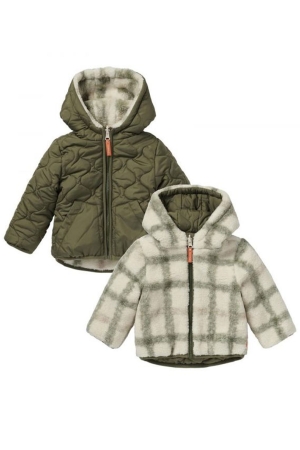 Noppies Galar reversible winterjas P520 Dusty Olive