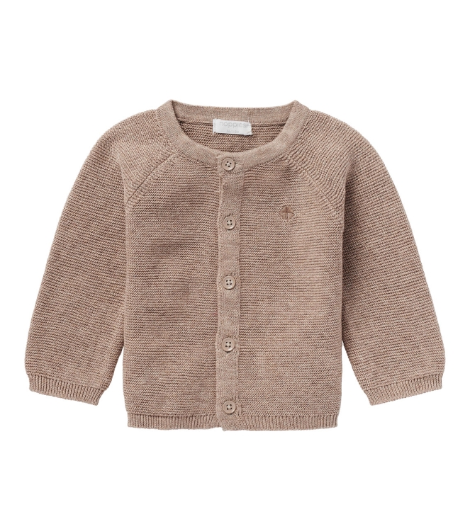 Noppies truien & vesten P757 Taupe Melange 14N0310