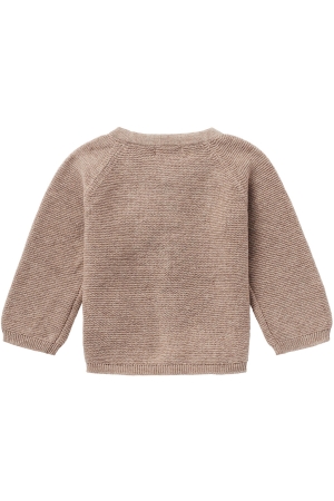 Noppies truien & vesten P757 Taupe Melange 14N0310