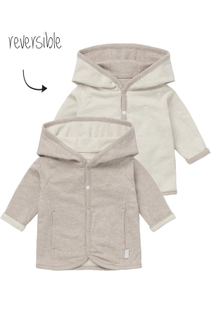 Noppies Bonny Meisjes en Jongens Cardigan P757 Taupe Melange