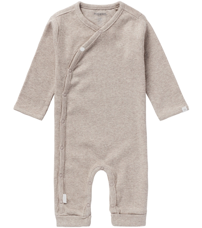 Noppies boxpakjes & rompers P757 Taupe Melange 14N1110