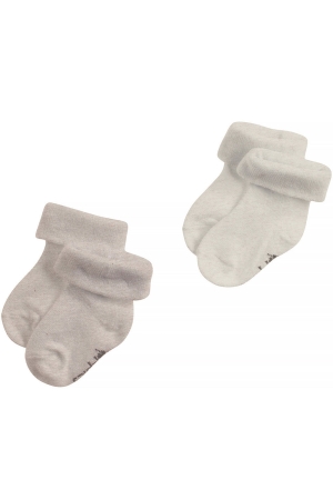 Noppies Kai Socks 2-pack P757 Taupe Melange