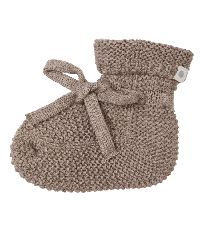 Noppies babyslofjes P757 Taupe Melange 24N5013