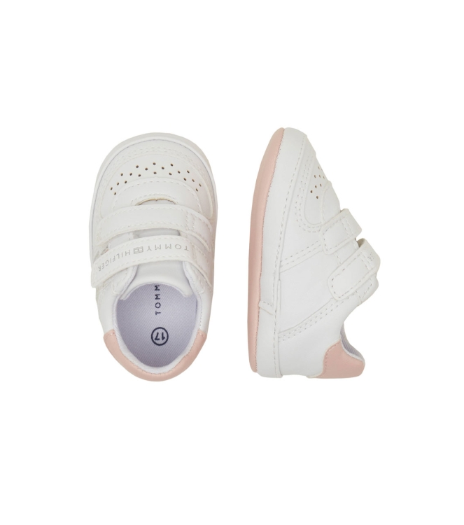 Tommy Hilfiger schoenen babyschoenen White/Pink T0A4-32951-1433X134