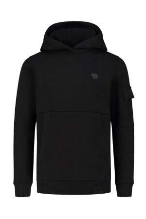 Ballin Amsterdam Slim fit Sweaters Hoodie 02 Black