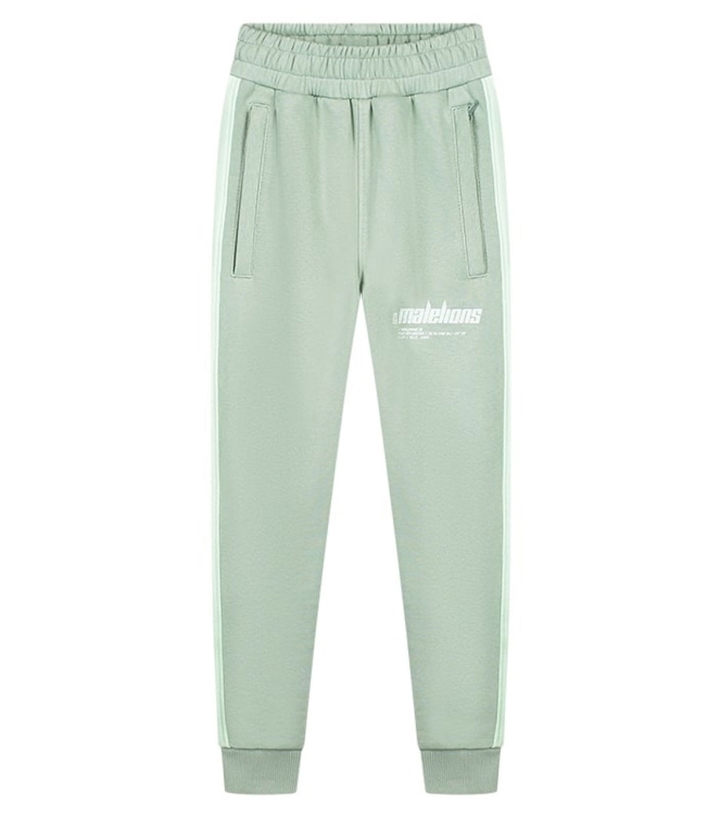 Malelions Junior broeken 869 Aqua Grey/Mint MJ2-SS24-03