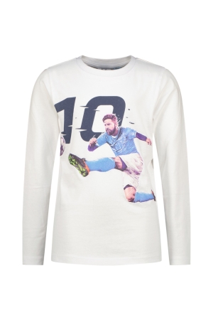 Vingino Goal t-shirt  Vingino X Messi 001 Real White