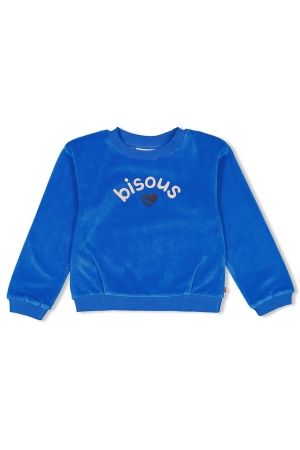 Jubel Amour Toujours - Sweater Velours 015 Blauw