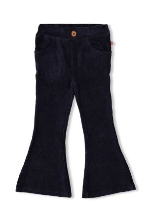 Jubel Amour Toujours - Flared broek velours 010 Marine