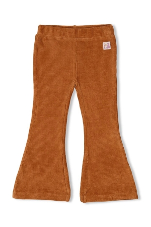 Jubel Forest Fancy - Flared broek velours 400 Bruin