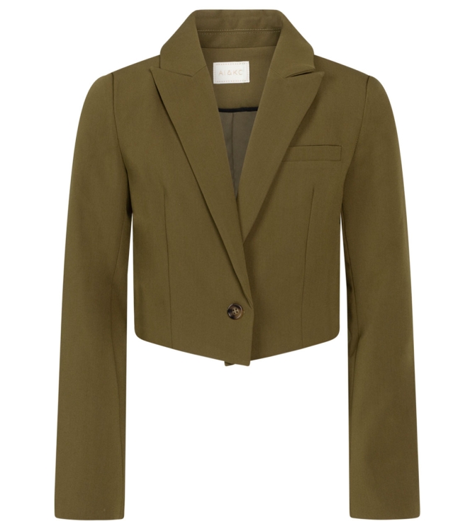 Ai&Ko blazers & gilets 180228 - Moss Green Ariel Vis 345 G