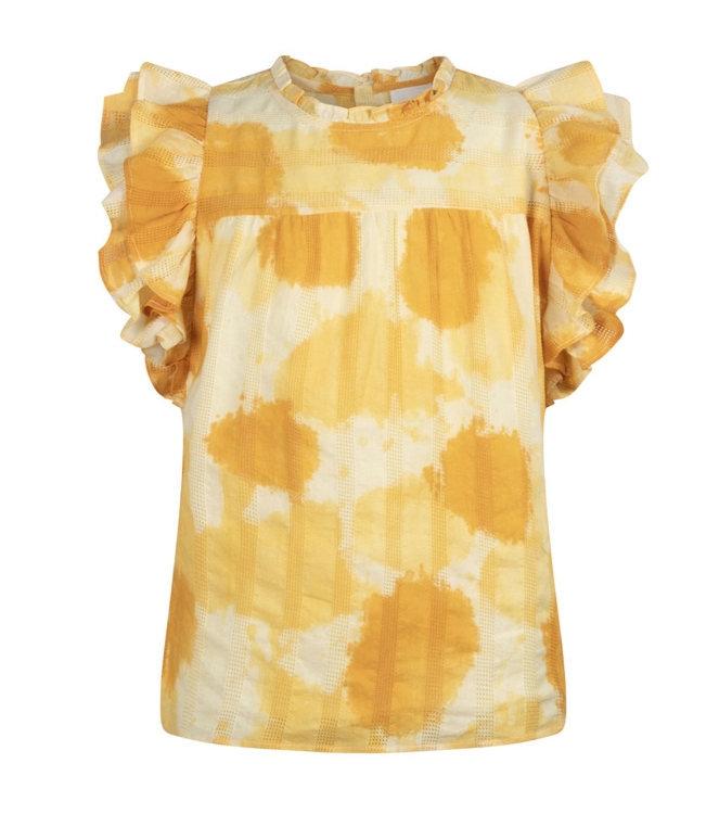 Ai&Ko blouses 140846 - Bright Gold Ylenia Stripe