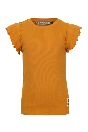 Looxs Little Little rib t-shirt 507 Warm Yellow