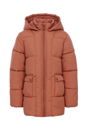 Looxs Little Meisjes Jas parka 395 Grapefruit