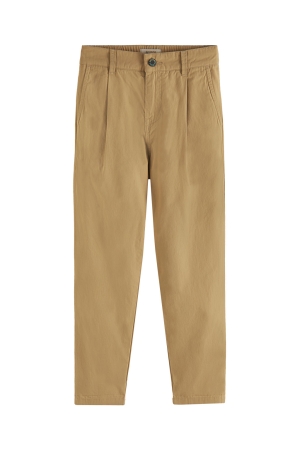 Scotch & Soda Kids Loose tapered fit chino 0137 Sand