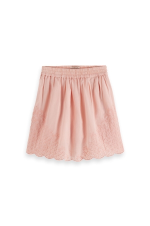 Scotch & Soda Kids Delicate embroidered Rok with inner short 1536 Shell