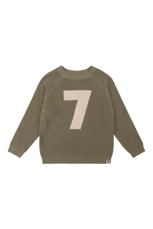 Daily7 Sweater Daily7 9674 Army Green