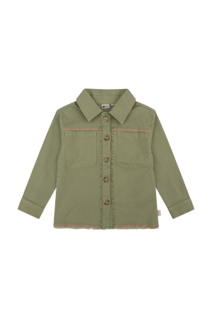 Daily7 Twill Jacket Embroidery 9668 Light Army