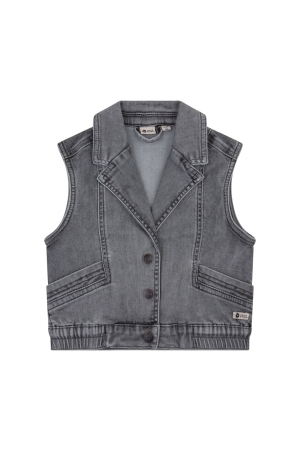 Daily7 Denim Gilet 1149 Used Grey Denim