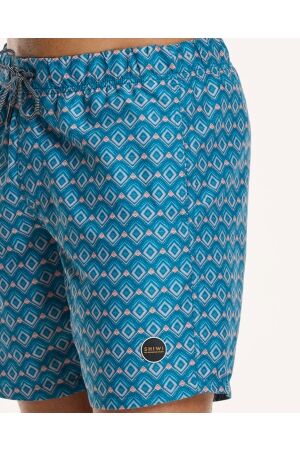 Shiwi Men Swim Shorts Aztec Tile 614 Ink Blue