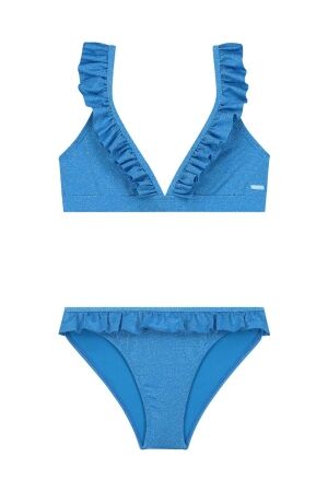 Shiwi Girls Bella Bikini Set Sicily Glitter 608 Sports Blue