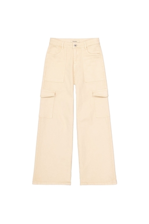 Garcia Meisjes Broek 4016 Ivory Cream