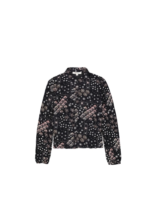 Garcia Meisjes Shirt 1755 Off Black