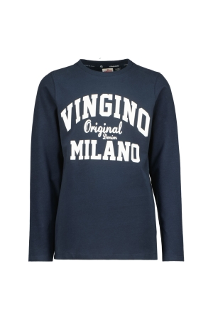 Vingino Tshirt-Classic-Logo 198 Midnight Blue