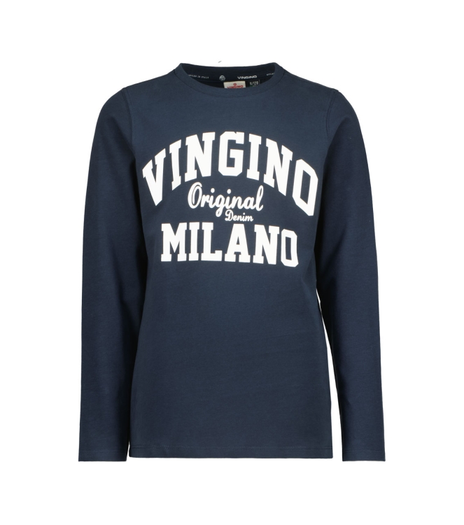 Vingino shirts 198 Midnight Blue NOOSKBN30002