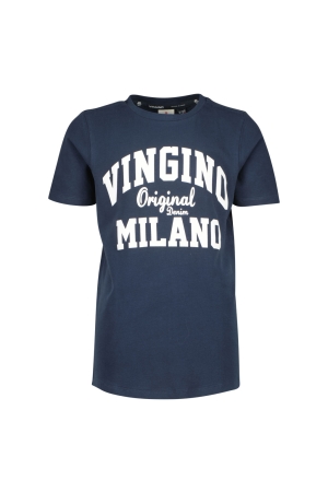 Vingino Tshirt-Classic-Logo 198 Midnight Blue