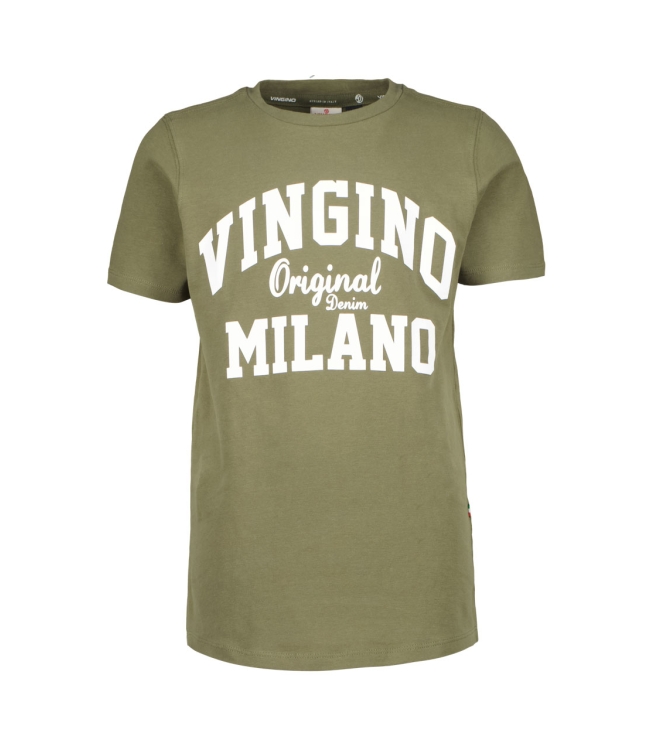 Vingino shirts 200 Army Green NOOSKBN30003