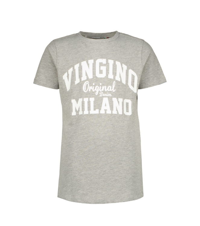 Vingino shirts 910 Grey Mele NOOSKBN30003