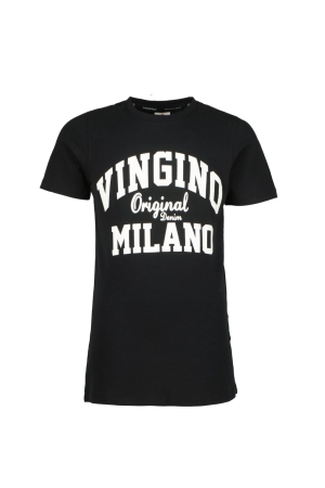 Vingino Tshirt-Classic-Logo 944 Deep Black