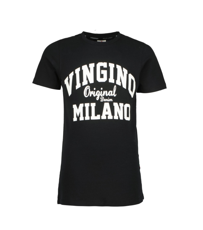 Vingino shirts 944 Deep Black NOOSKBN30003