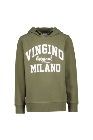 Vingino Hoody-Classic-Logo 200 Army Green