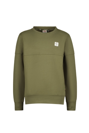 Vingino Crewneck-Basic-Logo Sweater 200 Army Green