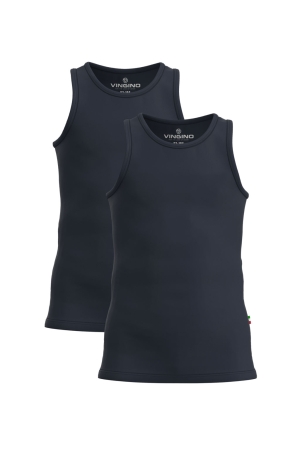 Vingino Boys Tanktop (2-Pack) 198 Midnight Blue