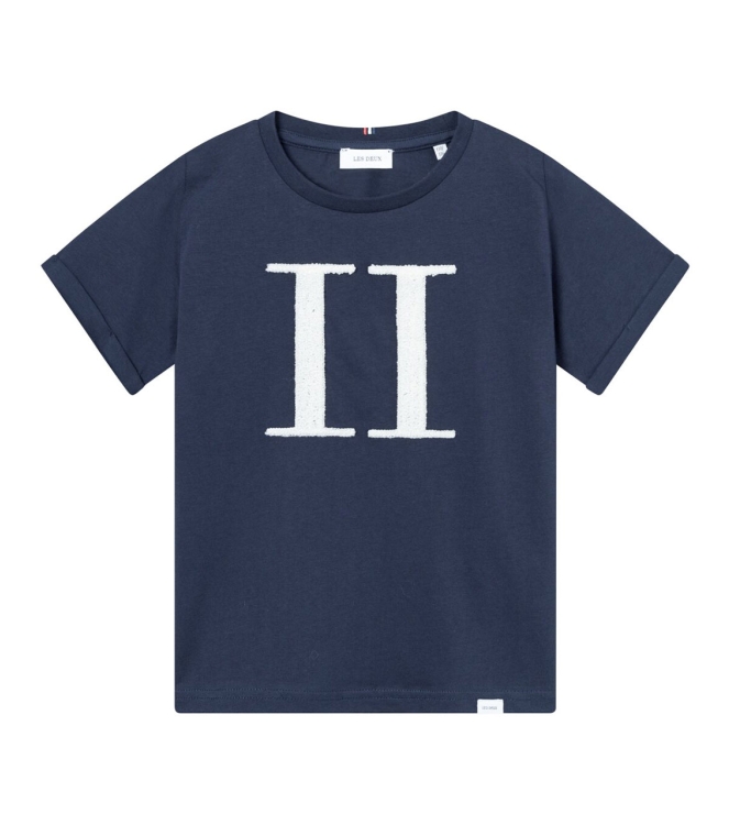 Les Deux Kids shirts 460215-Dark Navy/Ivory LDK100010