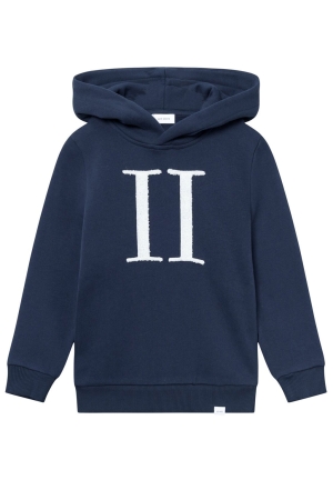 Les Deux Kids Encore Bouclé Hoodie Kids 460215-Dark Navy/Ivory