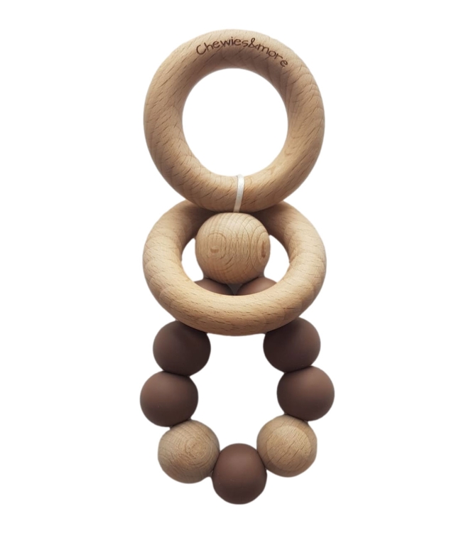 Chewies and More babyaccessoires Ombre Brown JCH35-7