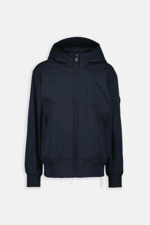 Airforce Hooded Four-Way Stretch Jas Dark Navy Blue