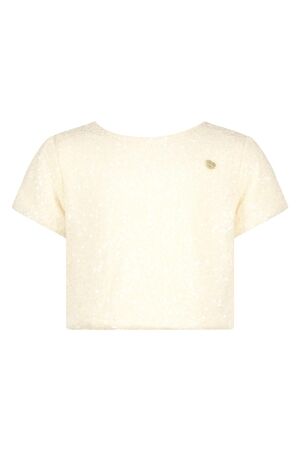 Le Chic Etoile Top Pearled Ivory