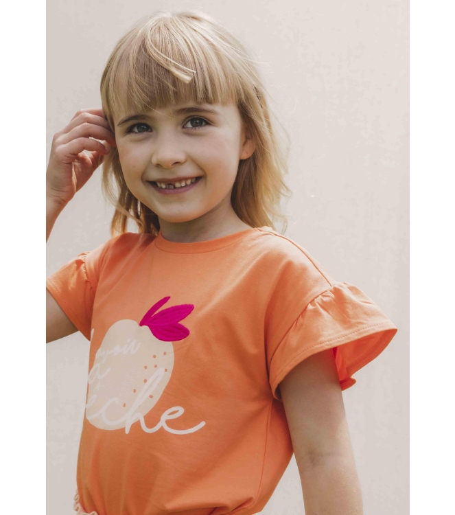 Looxs Little shirts Tangerine 2511-7421-259