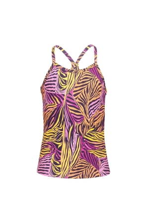 Geisha Singlet AOP 000385 - Pr.15-23-2 dark purple c