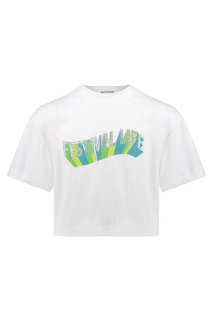 Geisha shirts Off-White/Aqua/Lime 52149K-24