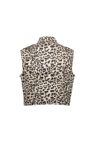 Geisha blazers & gilets Sand/Combi  Leopard Print 55027K-10