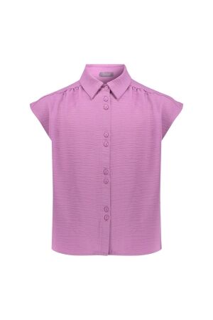 Geisha Blouse crinckle Lavender