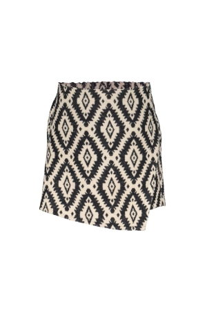 Geisha Skort jacquard 000999 - black/off-white