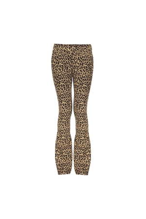 Geisha Pants panter lurex 000735 - camel/black