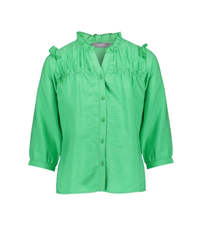 Geisha blouses 530 - green 43268K-20